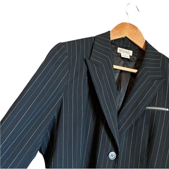 Michael Michael Kors black striped blazer - Picture 2 of 13